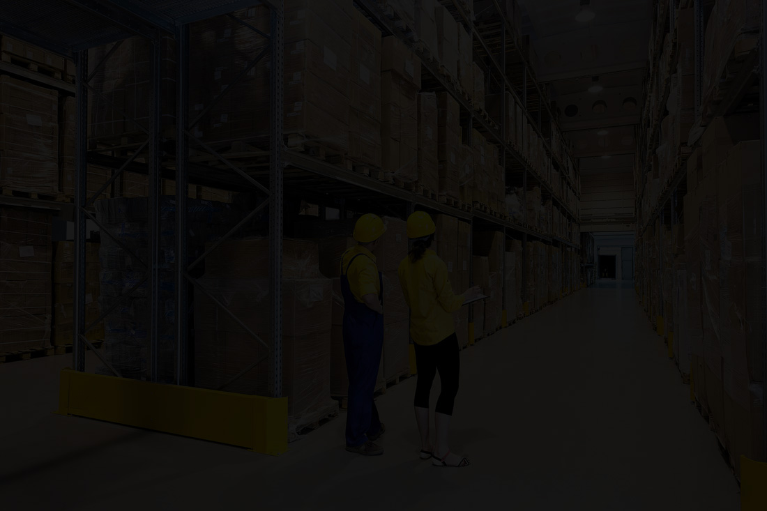Secure logistics warehouse